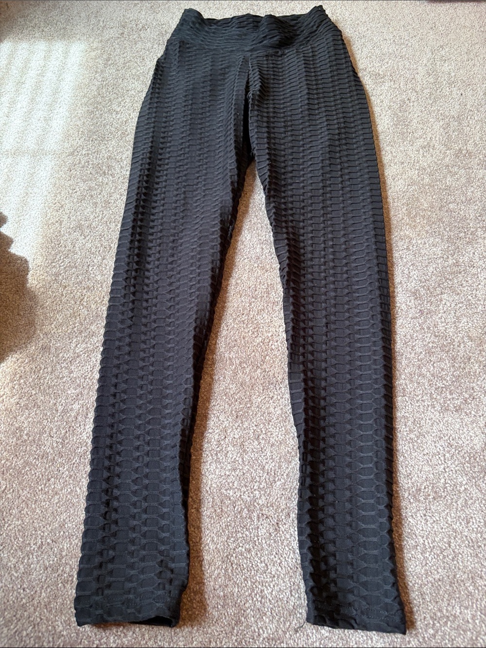 Women's Textured Stretch Leggings